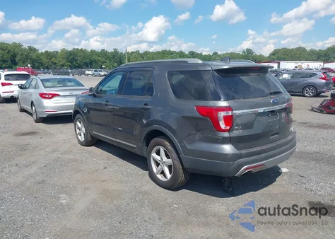 2017 Ford Explorer Xlt z USA, uszkodzony, nr VIN 1FM5K8D8XHGC88252
